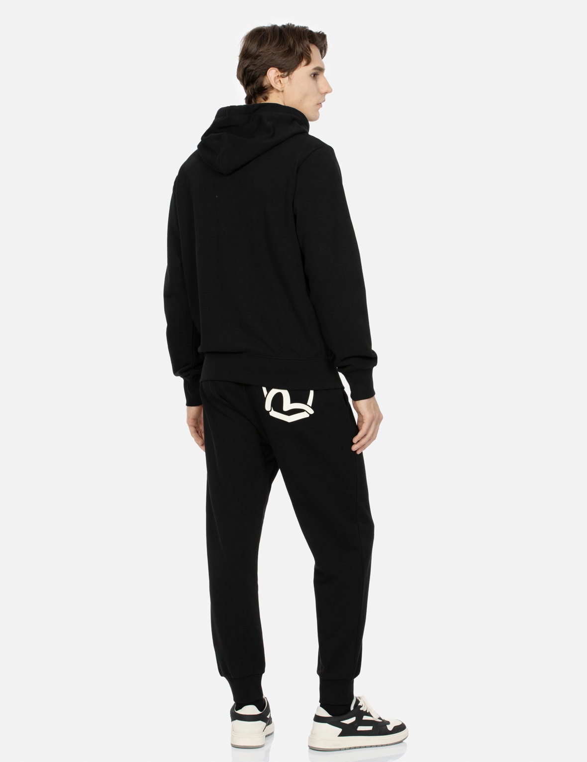 POCKET-STYLE SEAGULL PRINT REGULAR FIT SWEATSHIRT - 4