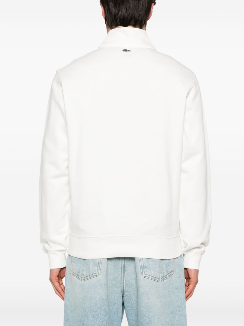 logo-print high-neck sweatshirt - 4