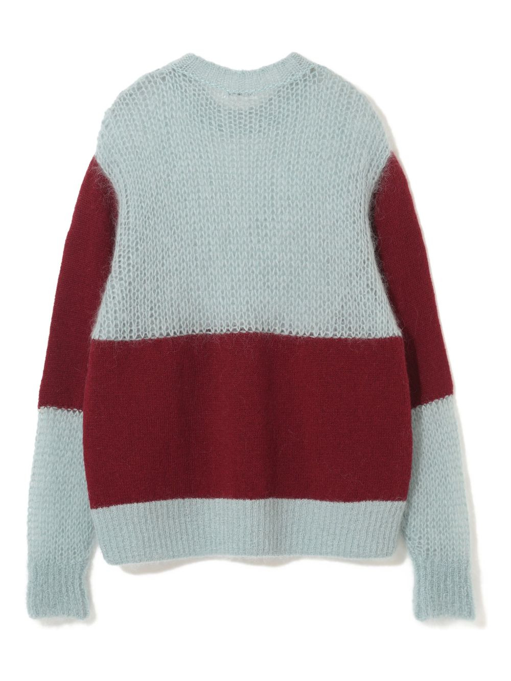 mohair-blend striped sweater - 2