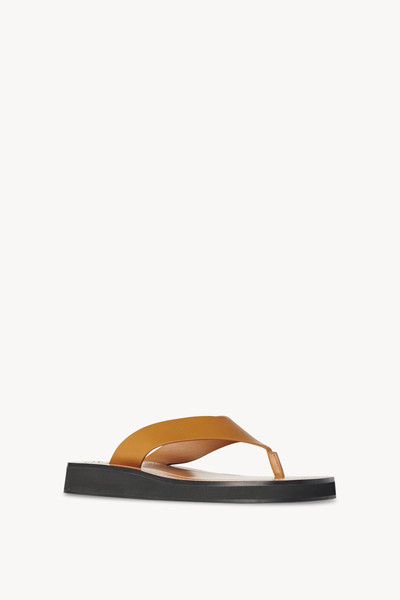 The Row Ginza Sandal in Leather outlook