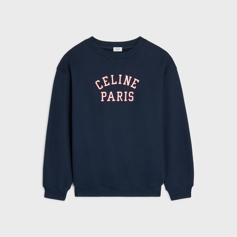RELAXED SWEATSHIRT IN cotton fleece 1