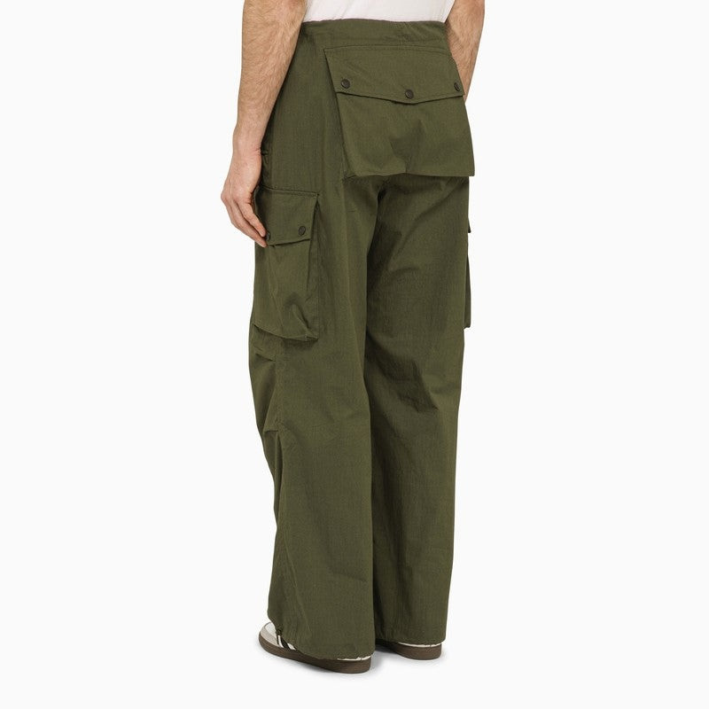 NEEDLES OLIVE GREEN FILED PANTS outlook