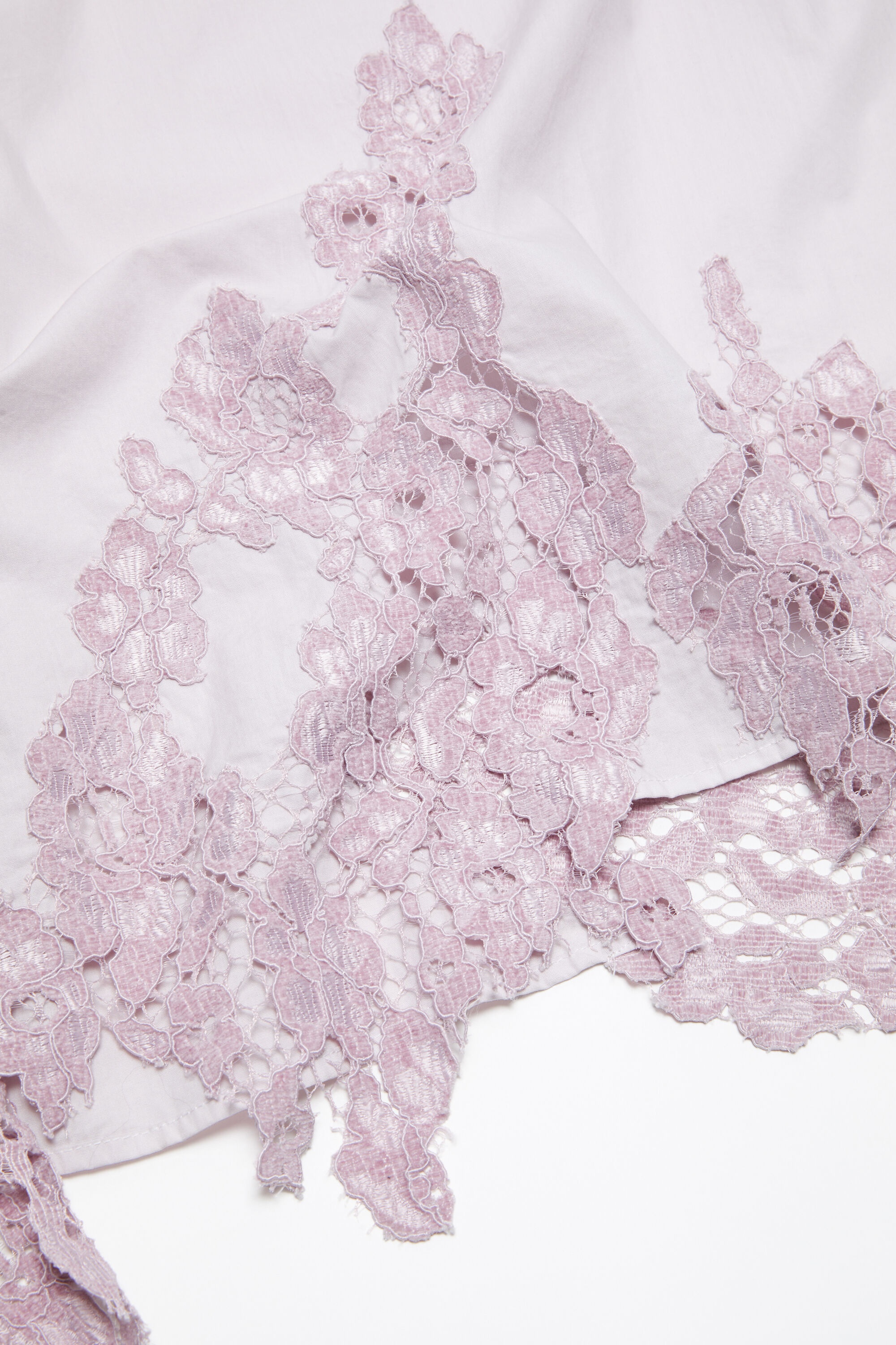 Strap lace dress - Light lilac purple - 6