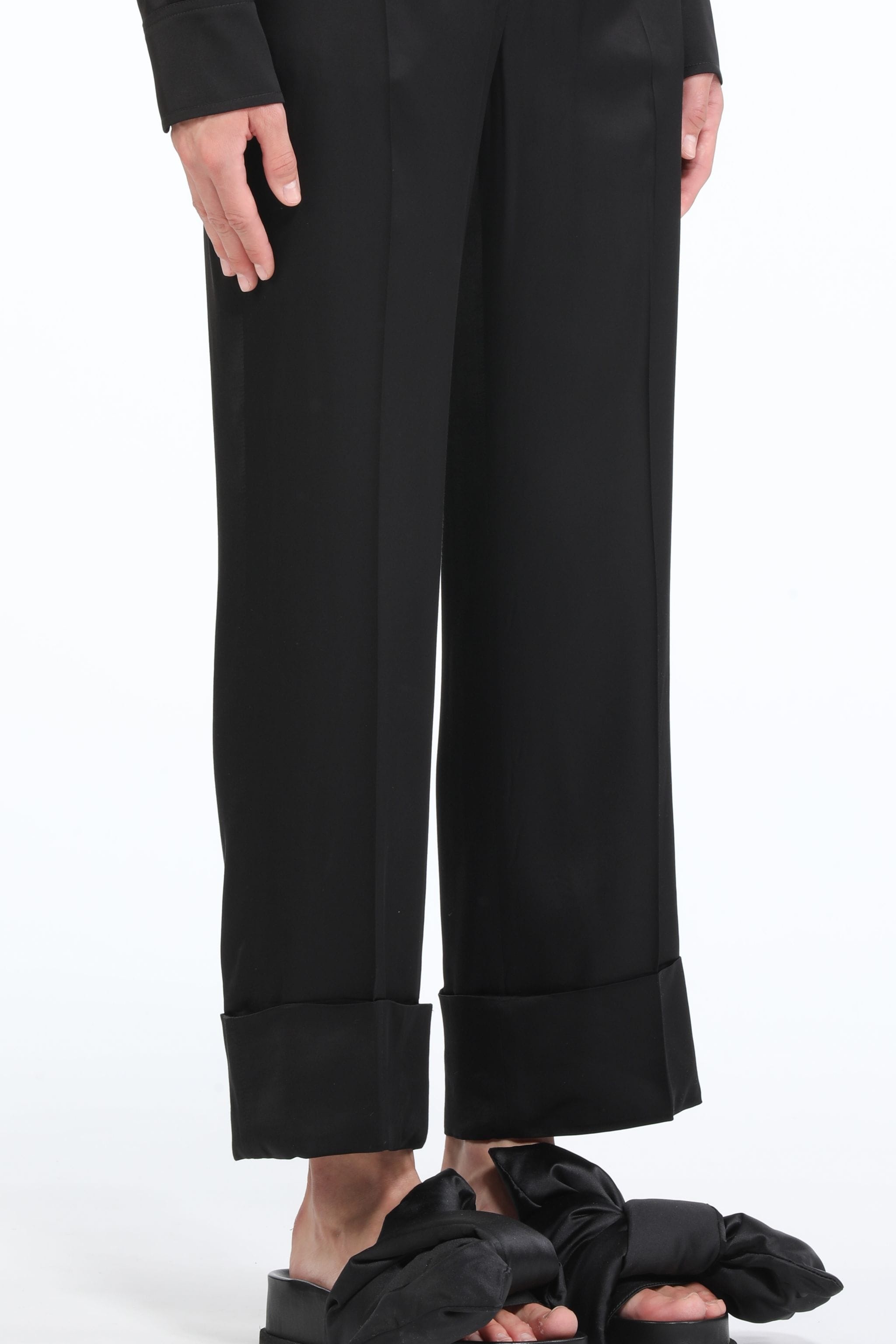 CROPPED STRAIGHT-LEG TROUSERS - 5