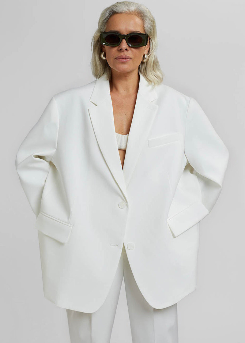 Bea Blazer - White 1