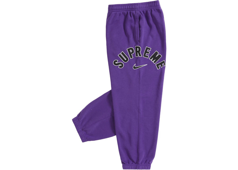 Supreme Supreme Nike Arc Sweatpant Purple outlook