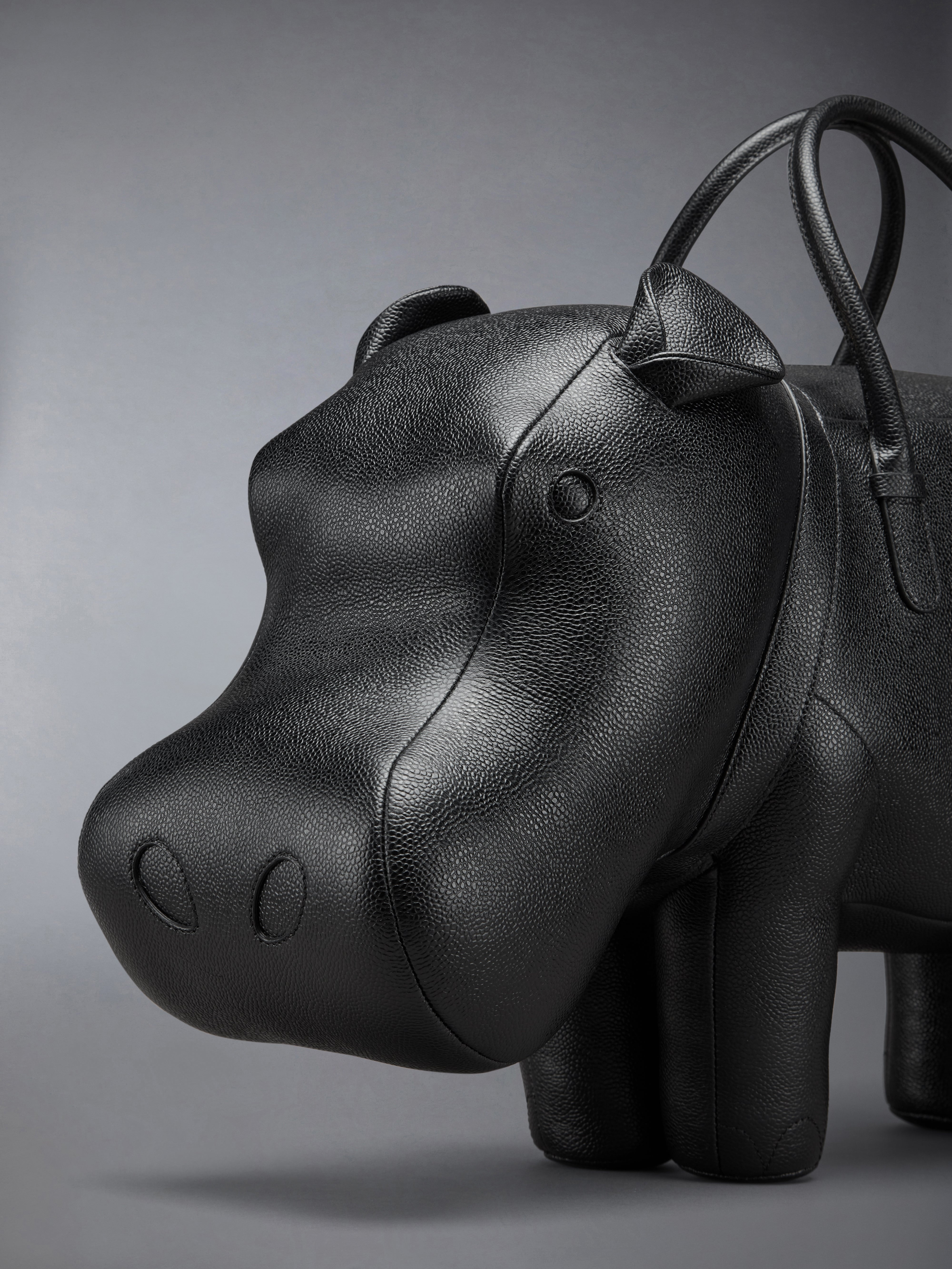Hippo Bag In Pebble Grain - 5