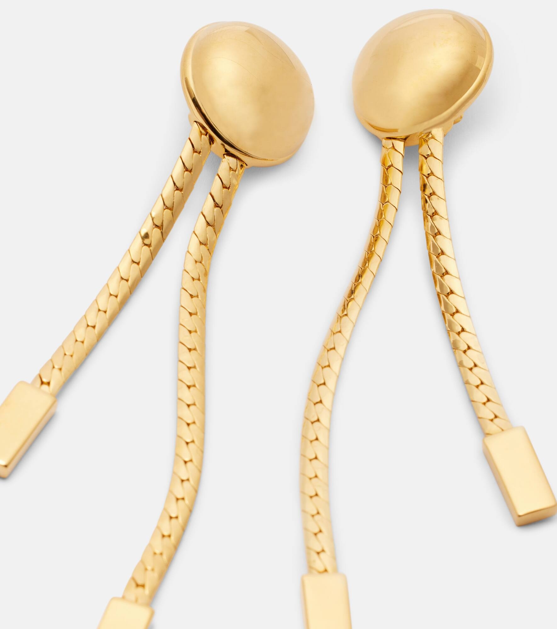 Embellished clip-on earrings - 4