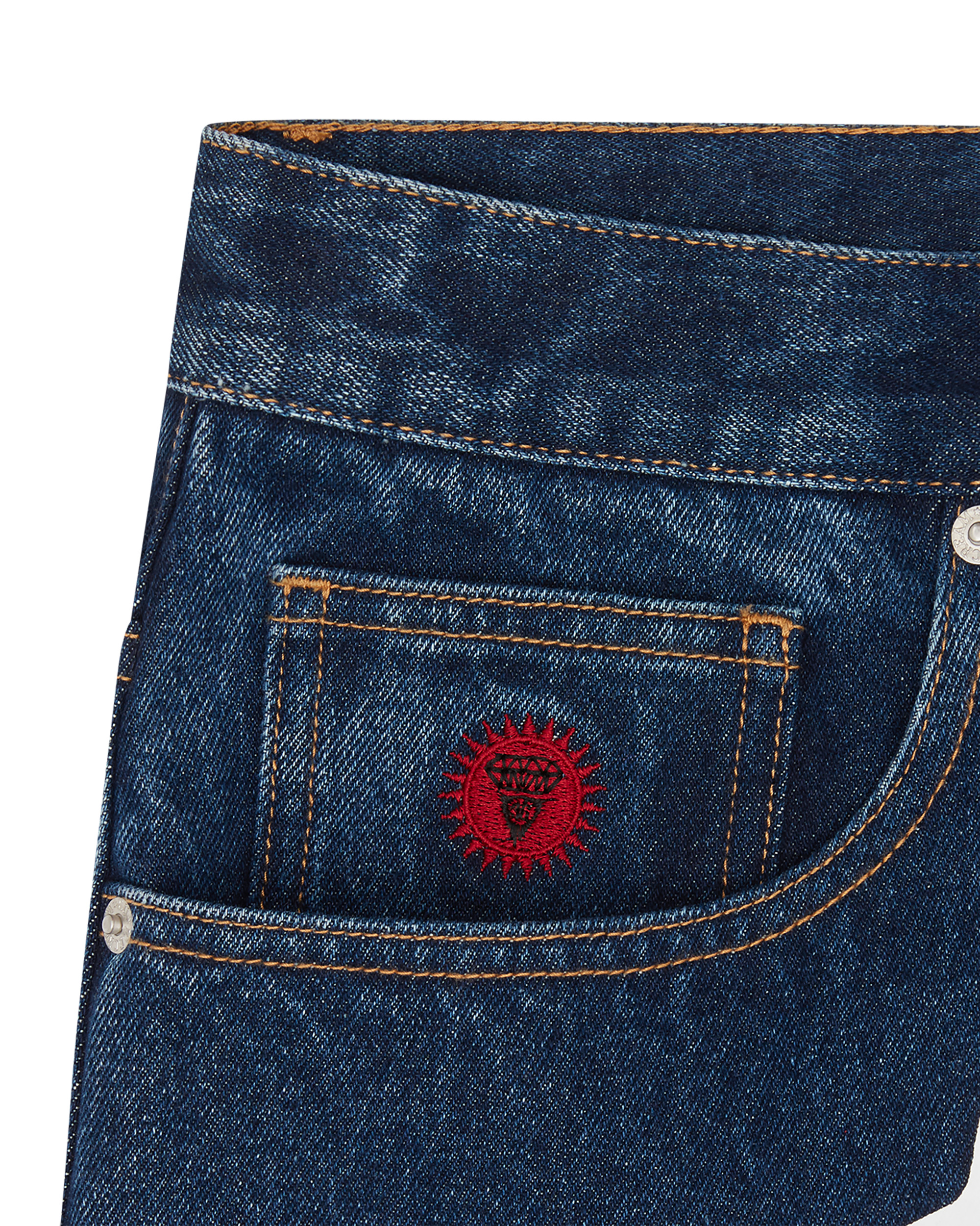 RUNNING DOG DENIM SHORTS - 4