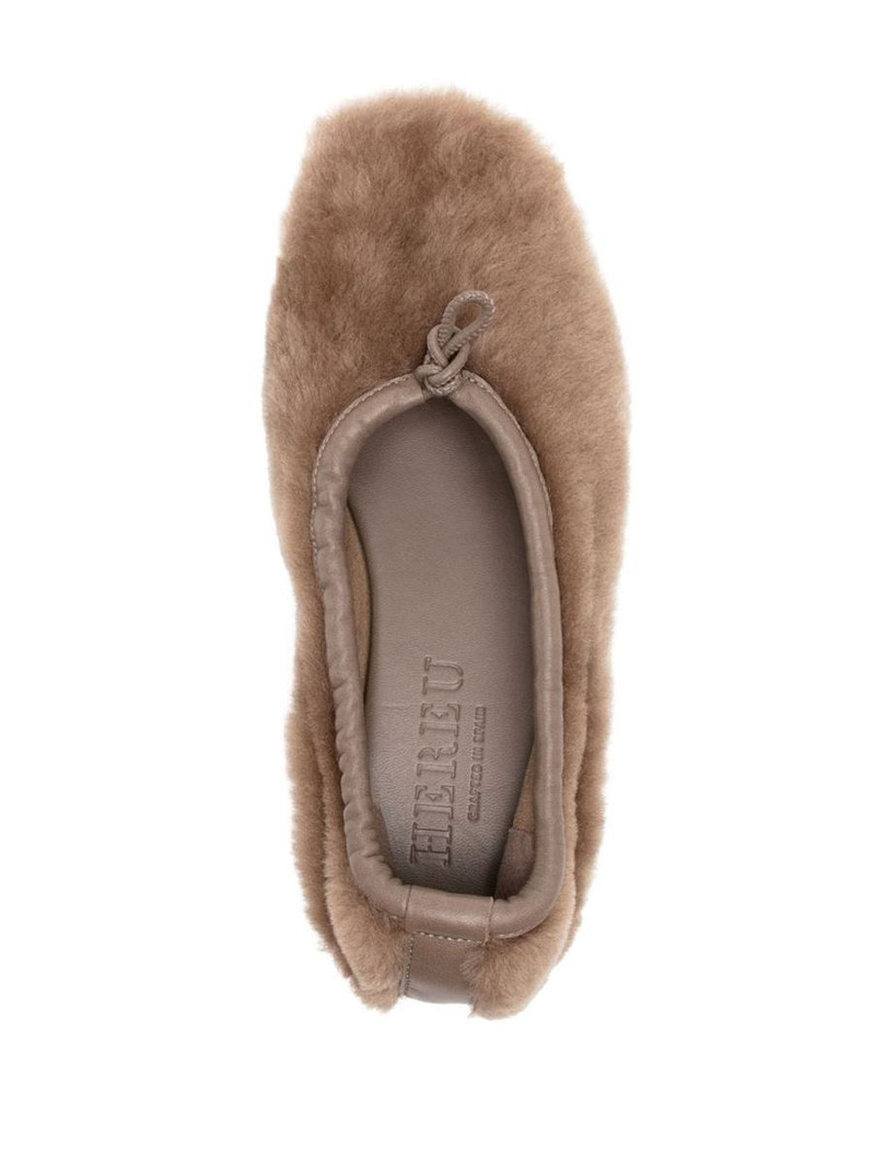 HEREU Hereu Puntera Shearling Ballets outlook