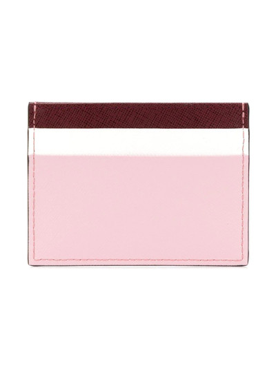 Marni colour-block cardholder outlook