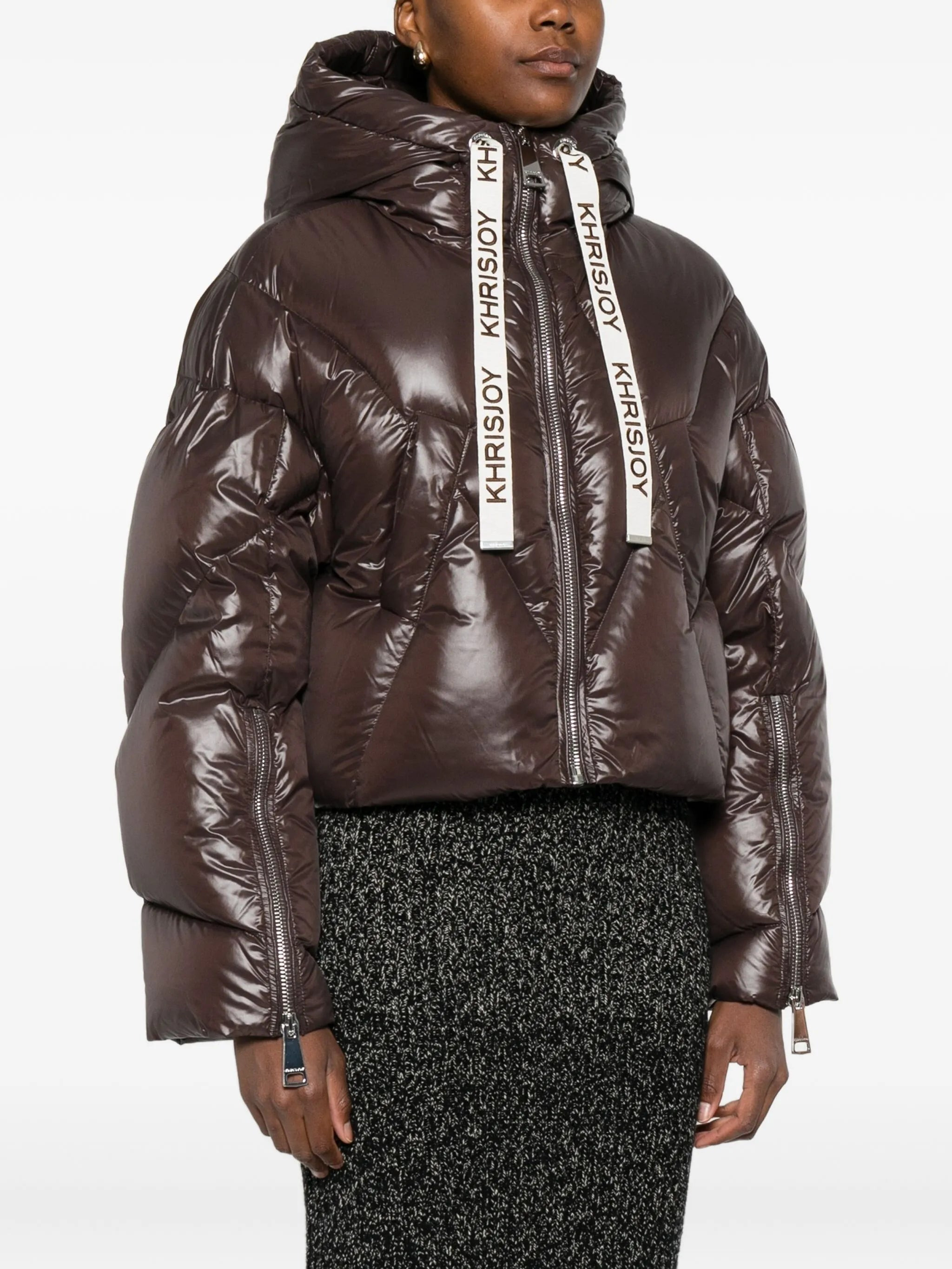 Khrisjoy Quilted Hooded Jacket - 5