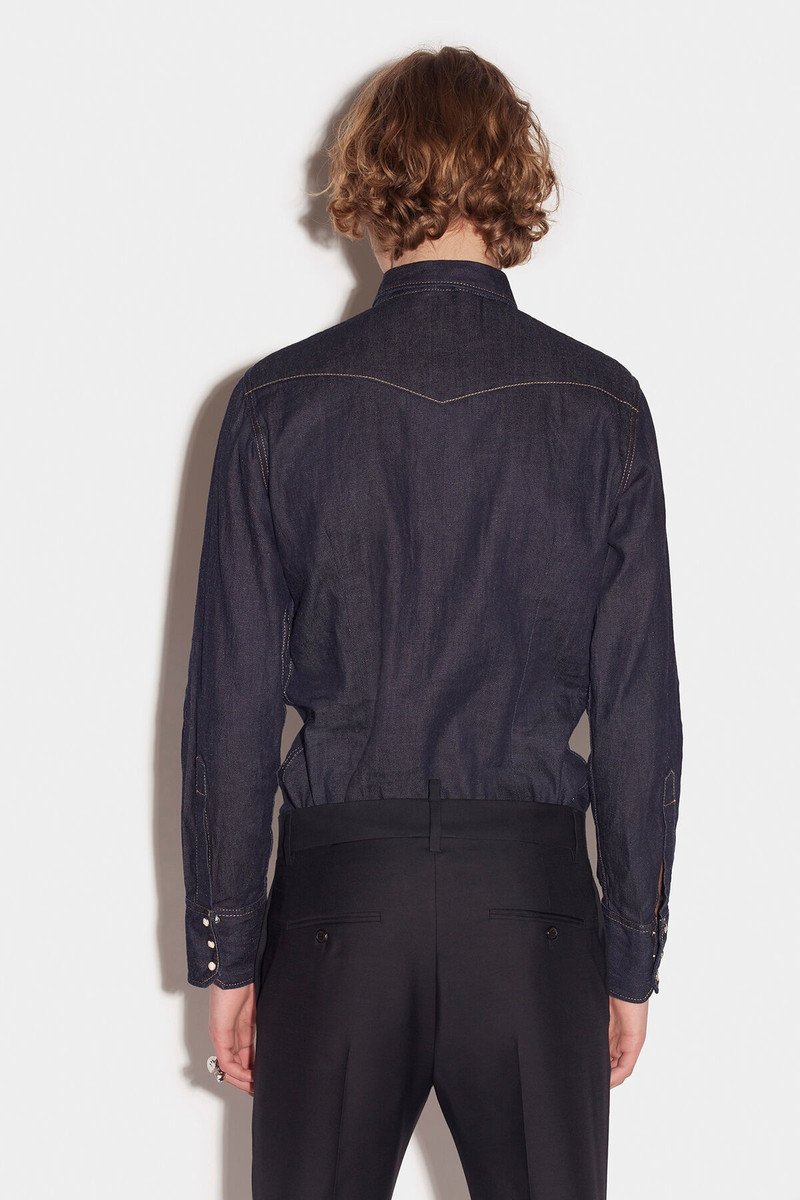 DSQUARED2 HEMP WESTERN SHIRT outlook