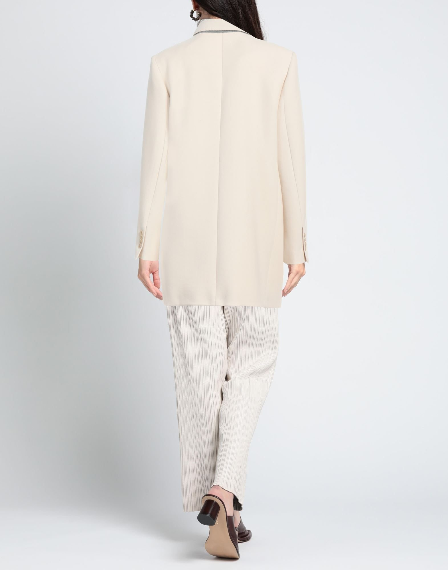Beige Women's Blazer - 3