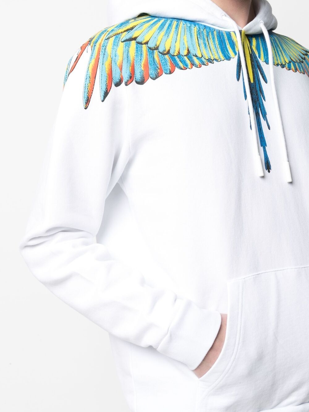 Wings-print hoodie - 10