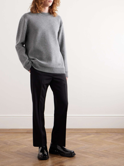 Valentino VLogo Logo-Appliquéd Stretch-Knit Sweater outlook