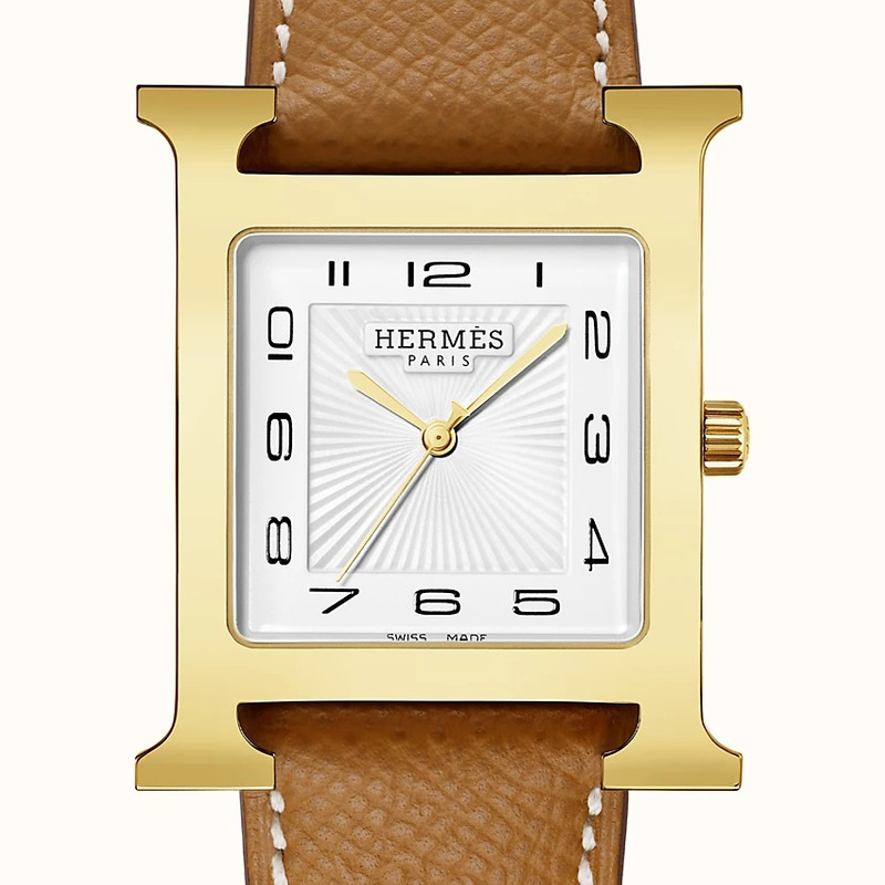 Hermès Heure H watch, 30.5 x 30.5 mm outlook
