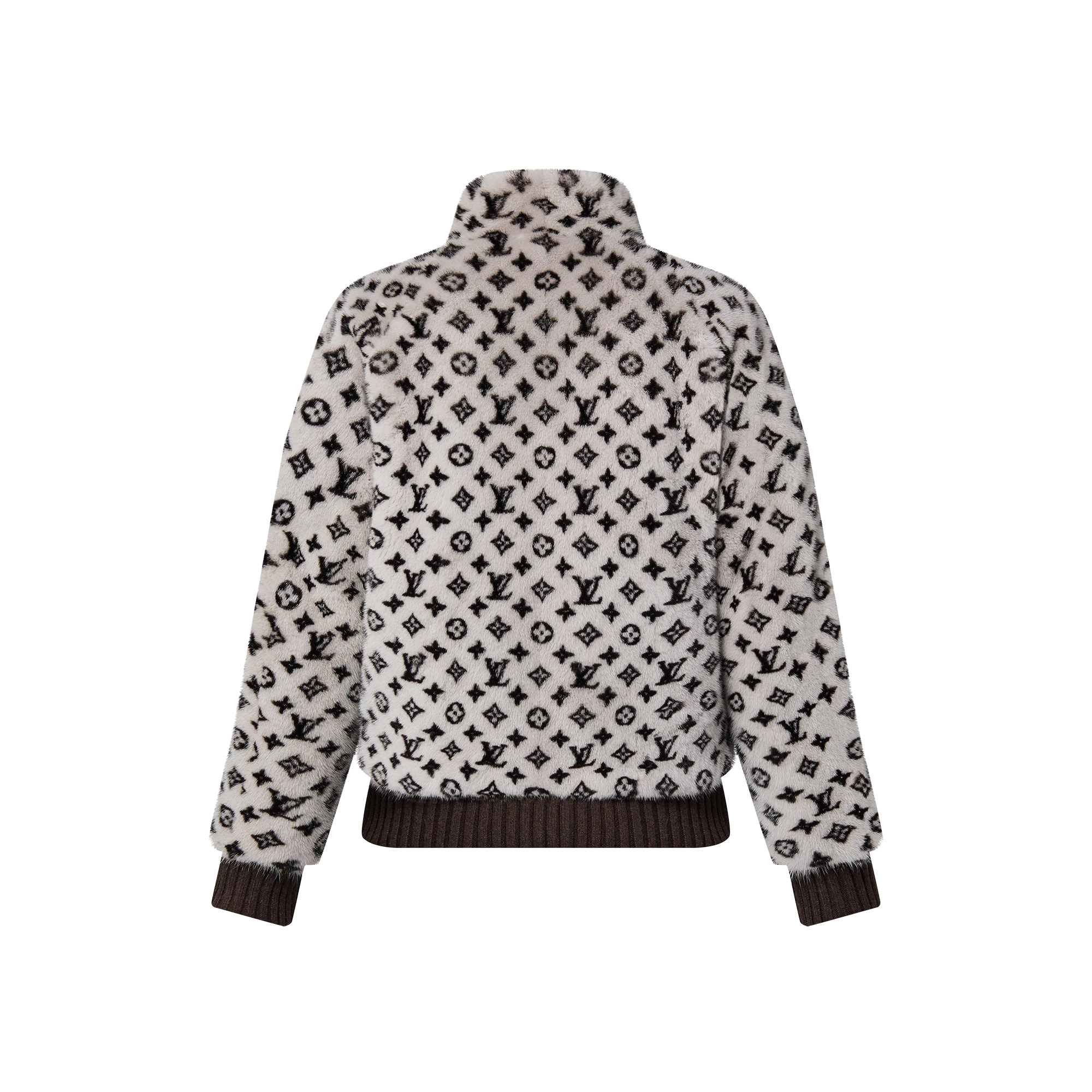 Monogram Mink Bomber Jacket - 3