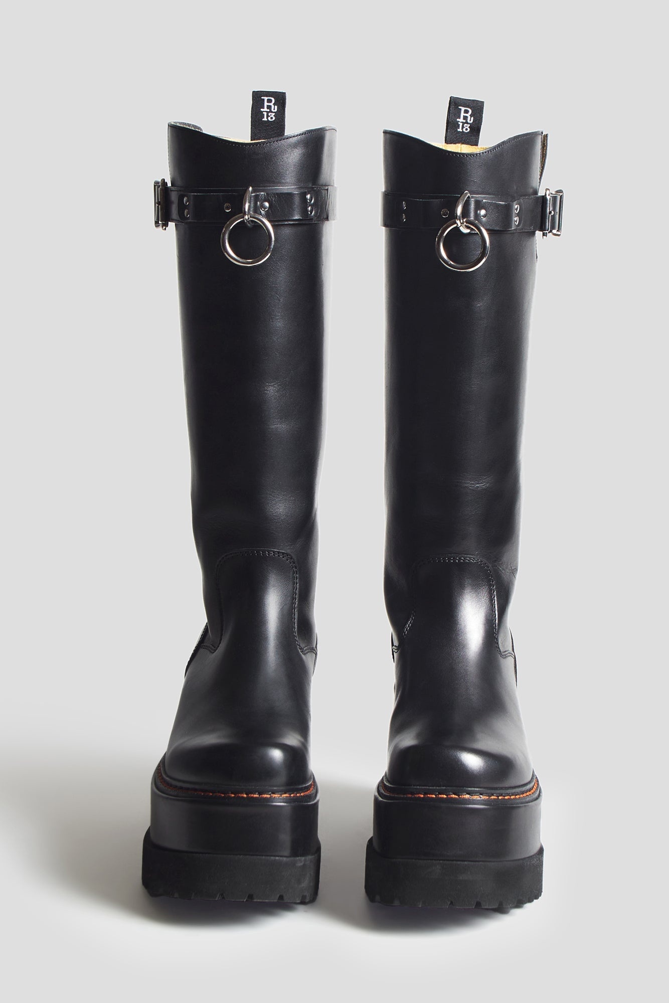 HARNESS ENGINEER PLATFORM BOOT - BLACK - 2