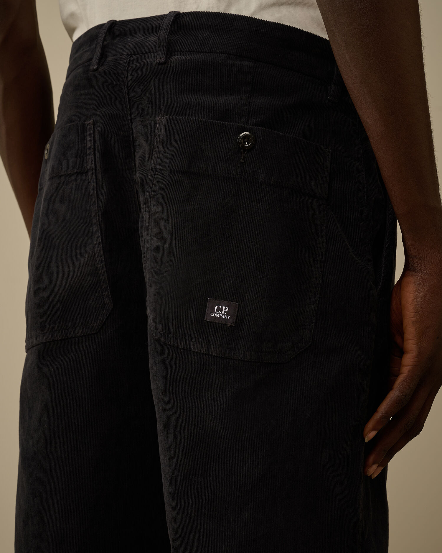 Corduroy Loose Chino Pants - 6