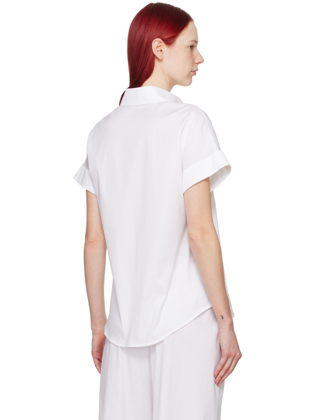 White Oriana Shirt - 3