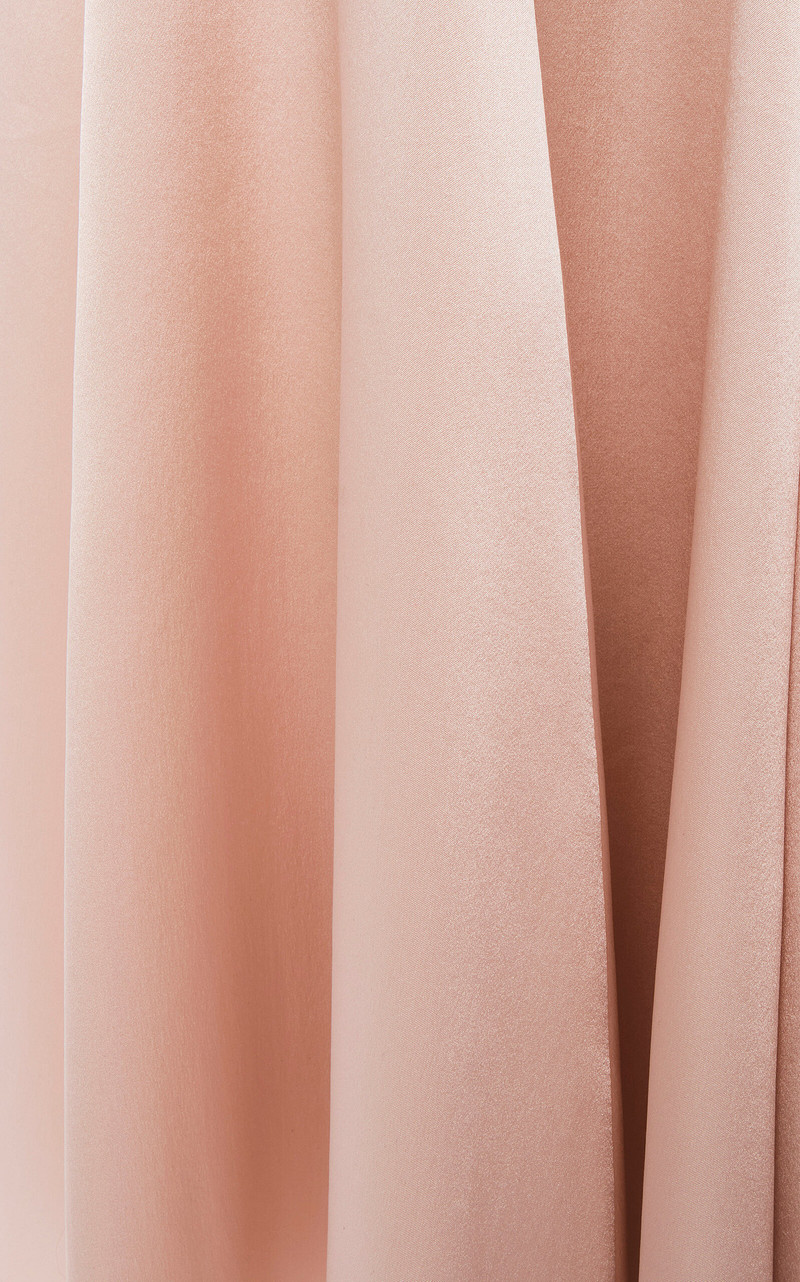 Chloé Washed Silk Satin Maxi Skirt pink outlook