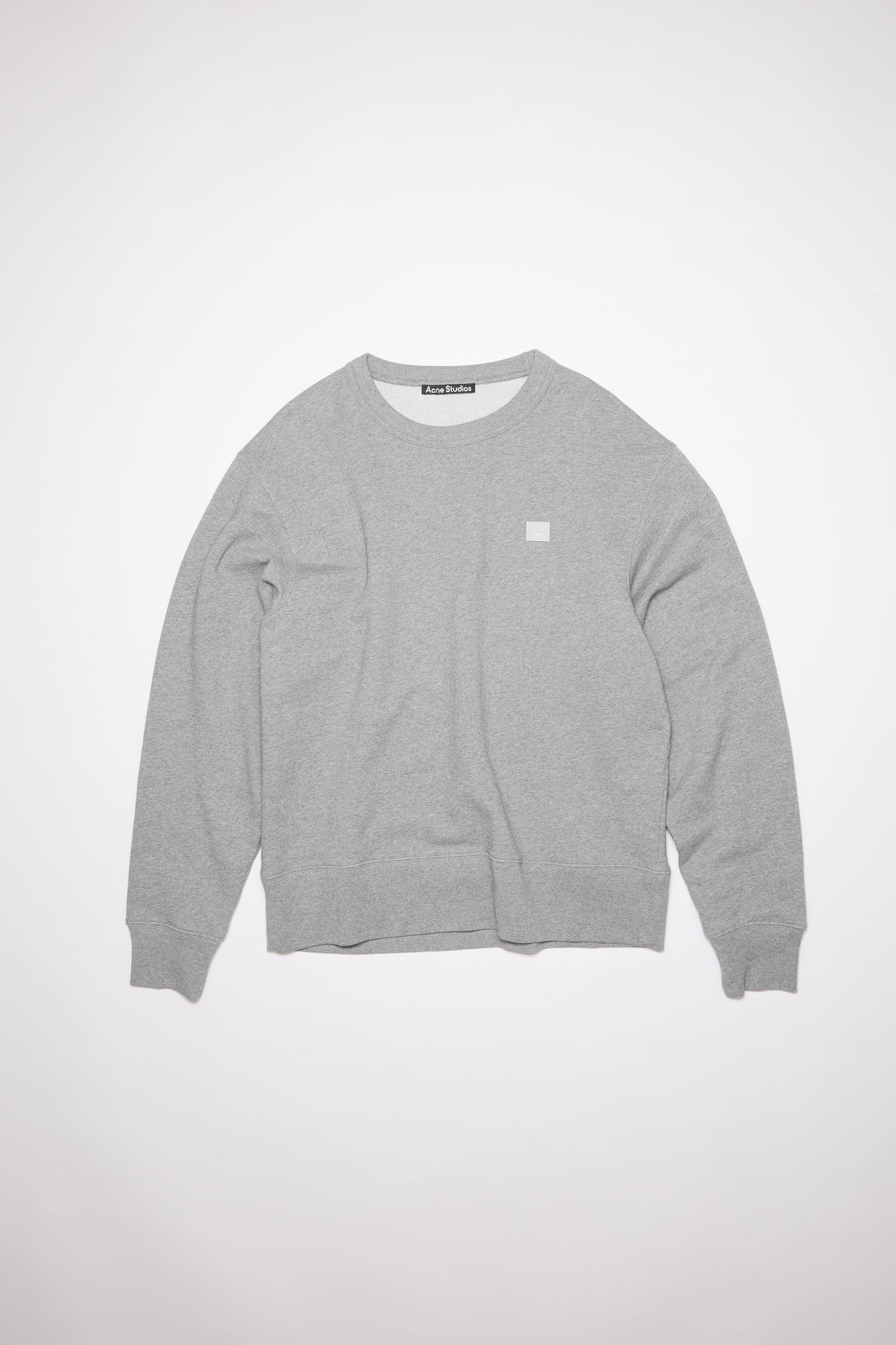 Crew neck sweatshirt - Light Grey Melange - 4