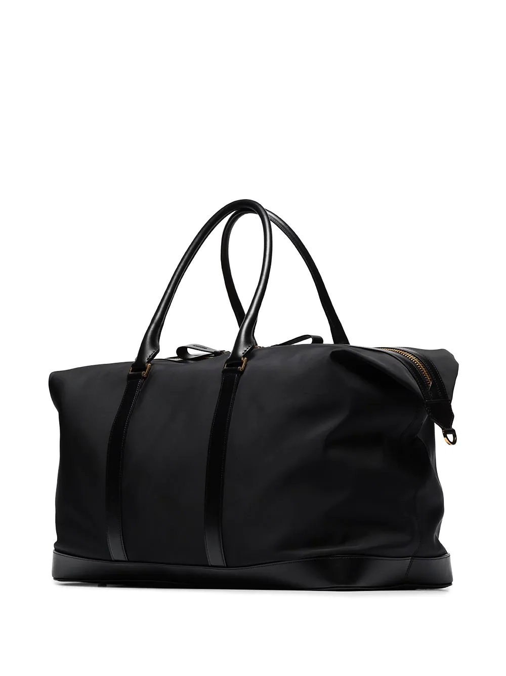 leather trim holdall - 3