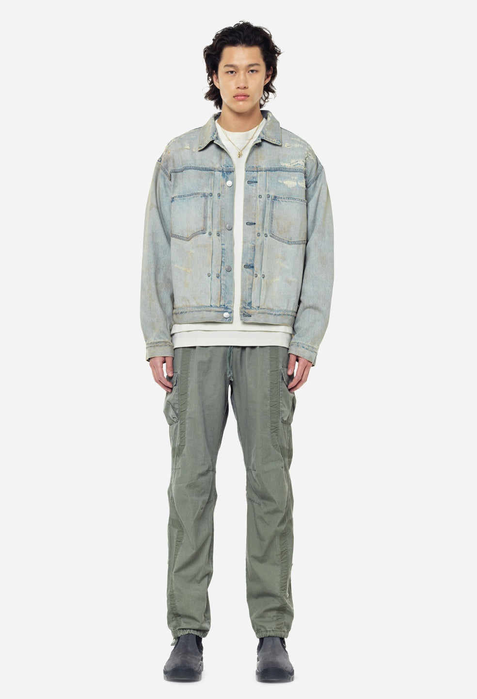 COTTON POPLIN FRAME II CARGO PANTS - 3