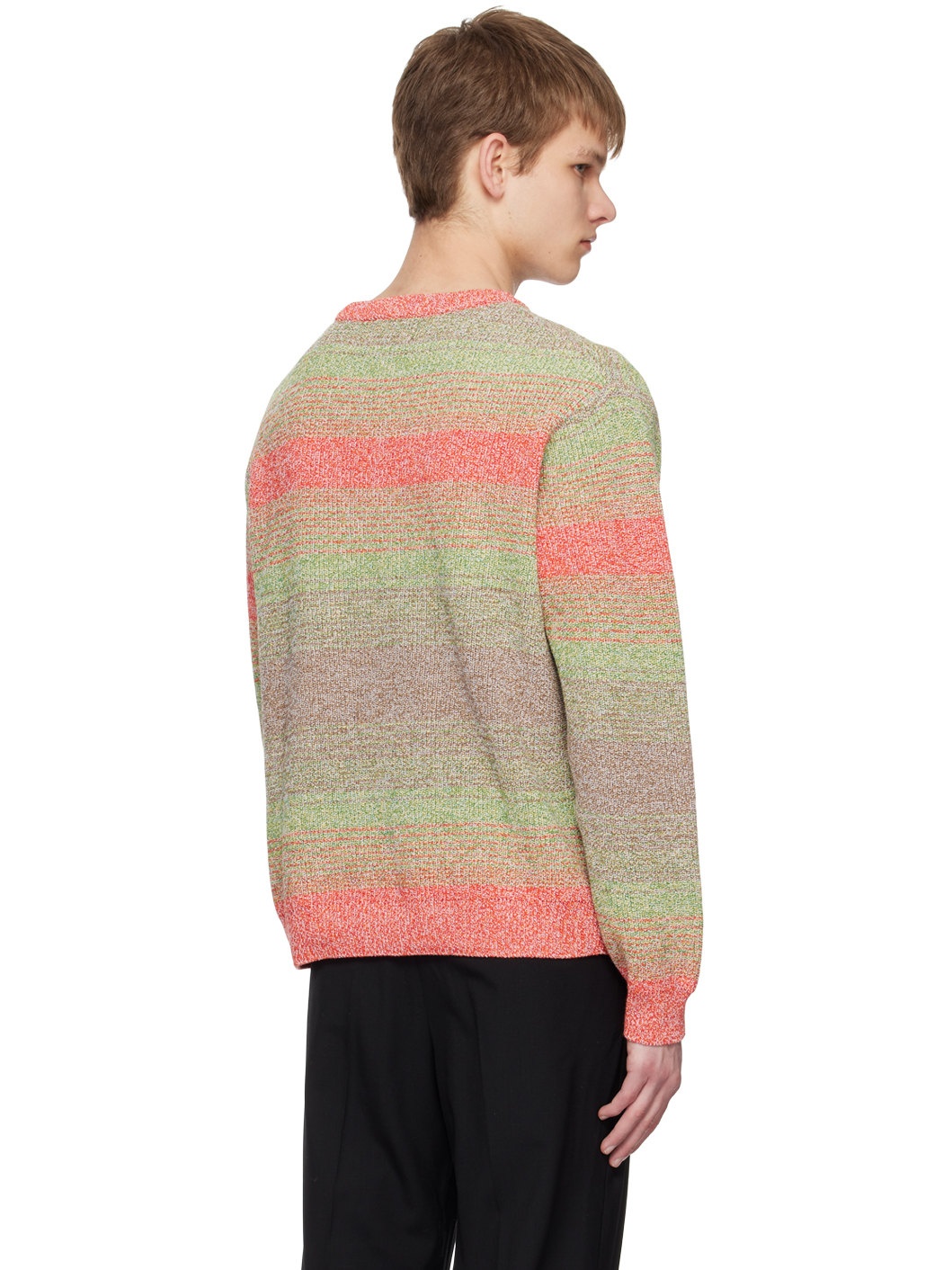 Multicolor Striped Sweater - 3