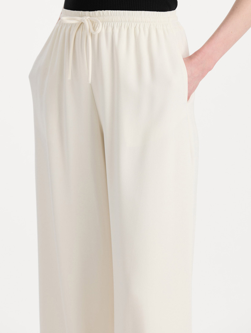 SILK GEORGETTE DRAWSTRING PANT 6