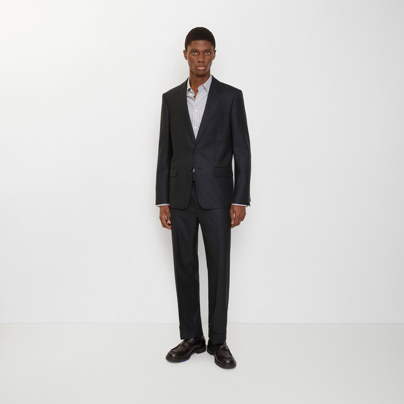 Burberry Check Wool Tailored Trousers outlook