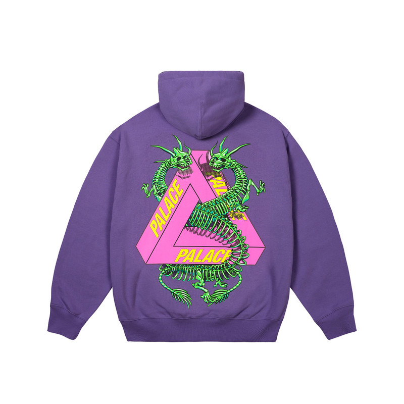DRAGON BONES TRI HOOD PURP 1