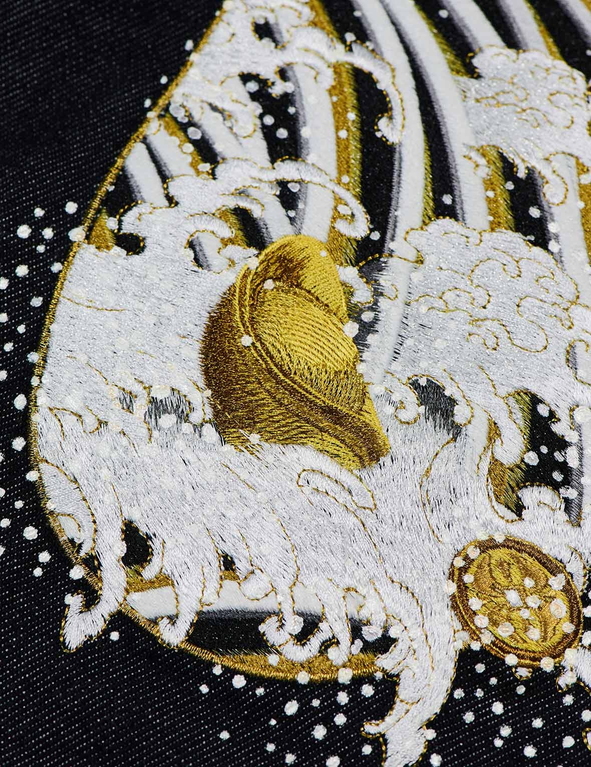 2022 GOLD EDITION “YEAR OF THE TIGER” CARROT-FIT DENIM JEANS #2017 - 9