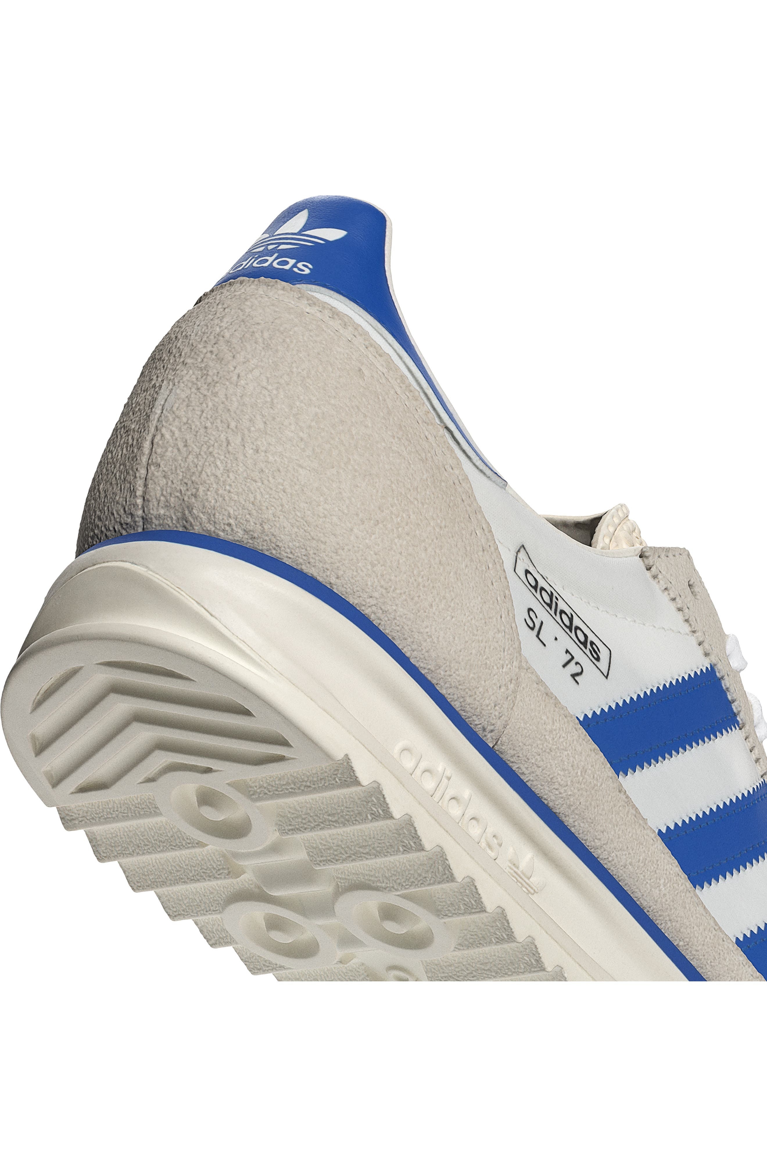 adidas SL 72 RS Sneaker in Chalk White/blue/white at Nordstrom - 8