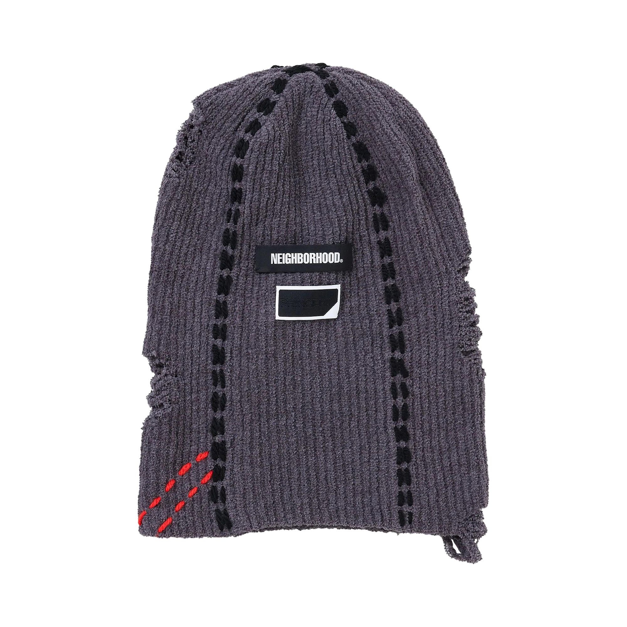 Neighborhood x PHINGERIN Savage Balaclava 'Charcoal' - 2