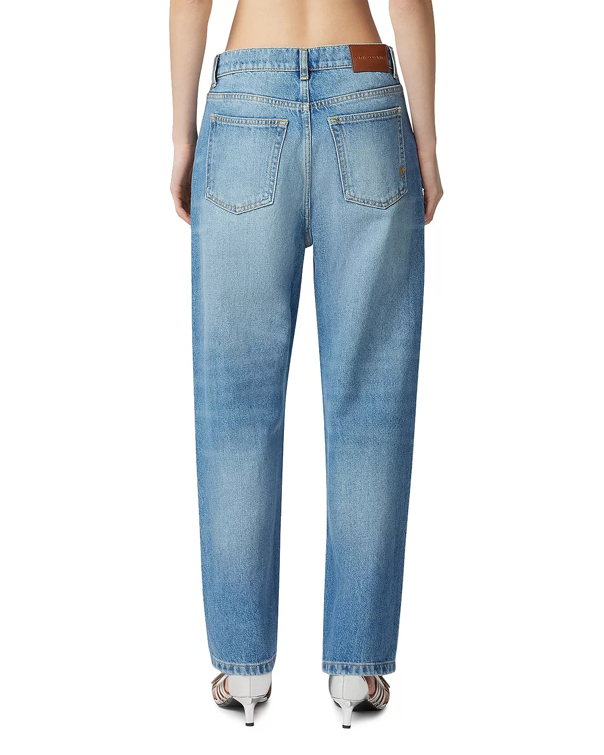 Rose Straight Leg Jeans in Mid Wash - 3