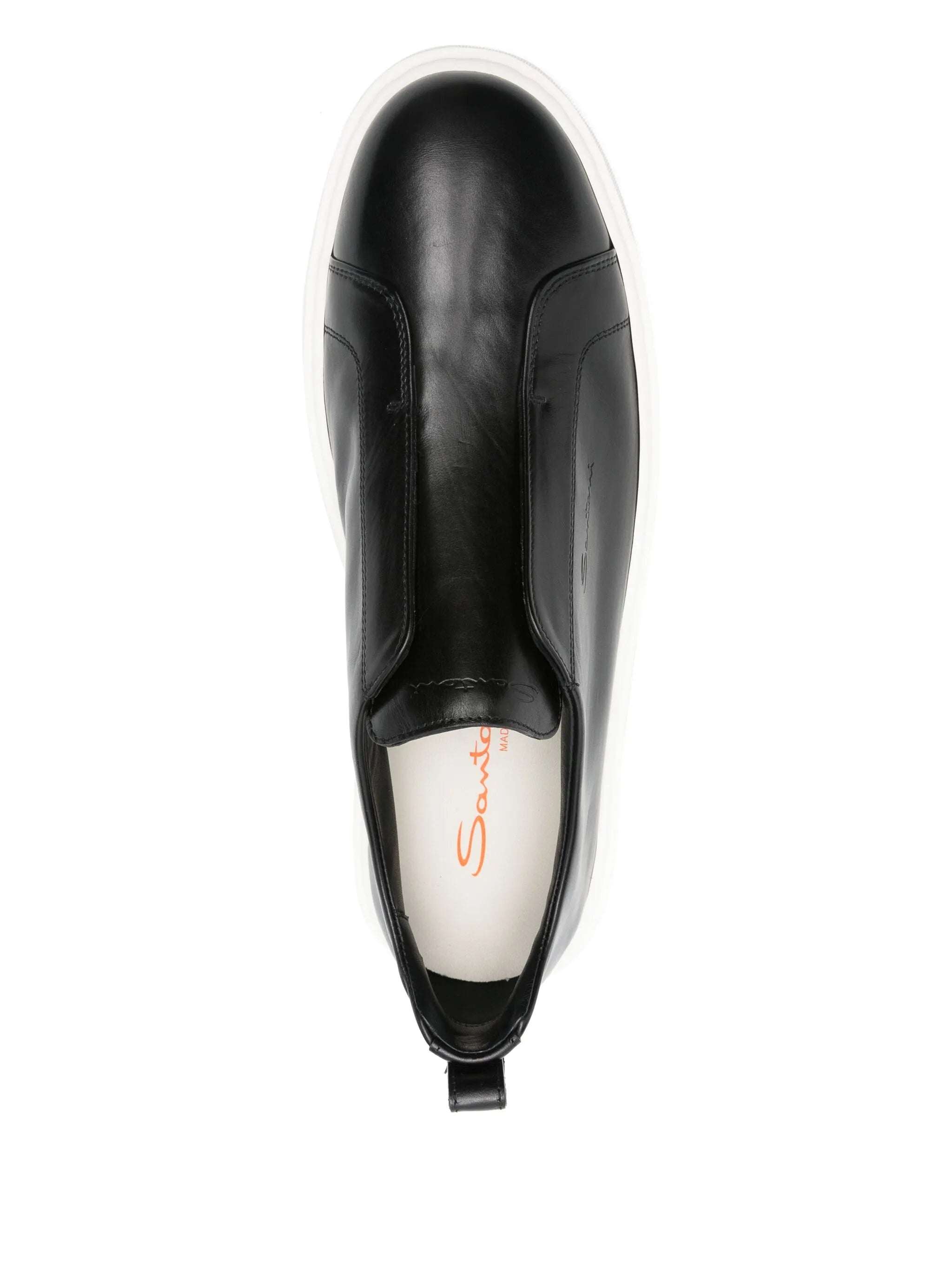 Slip-on Leather Sneakers - 2