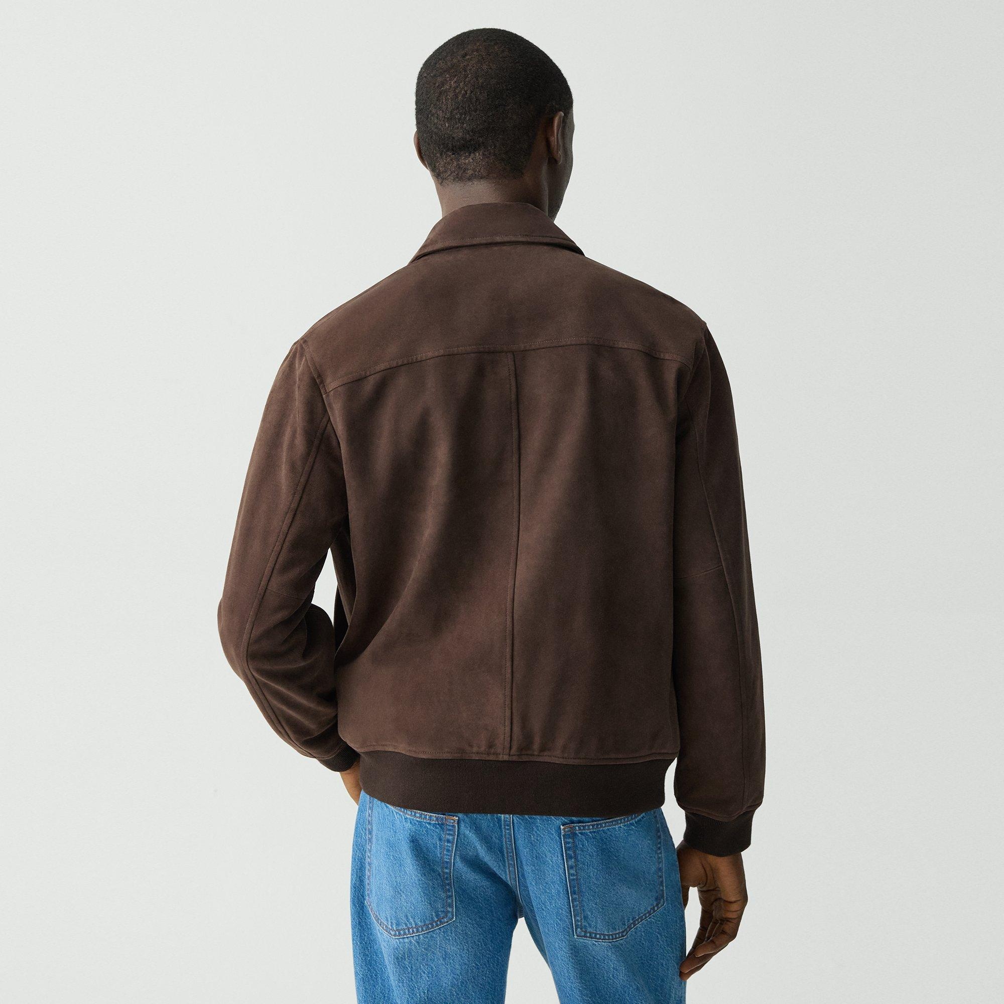 Wyatt Zip Jacket in Suede - 4