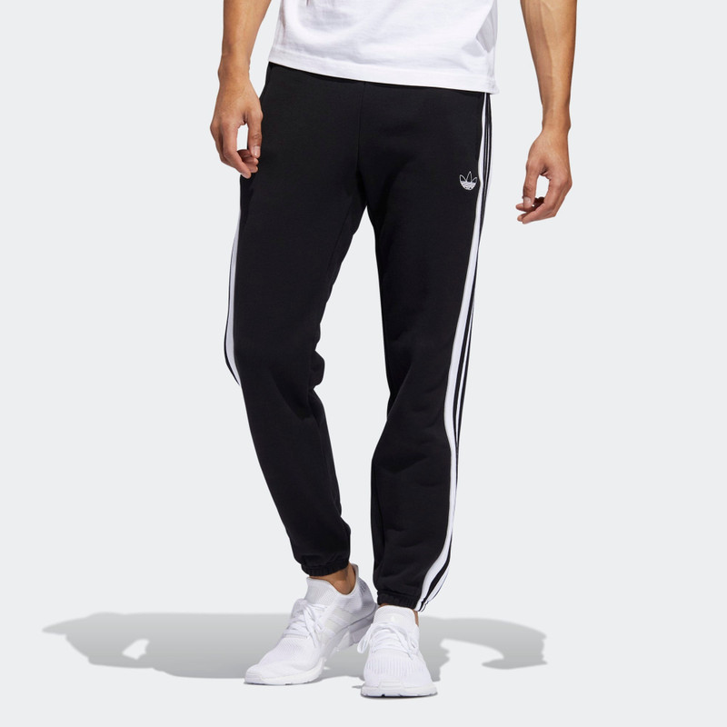 adidas adidas originals 3-Stripe Panel Sweatpants logo ED6255 outlook