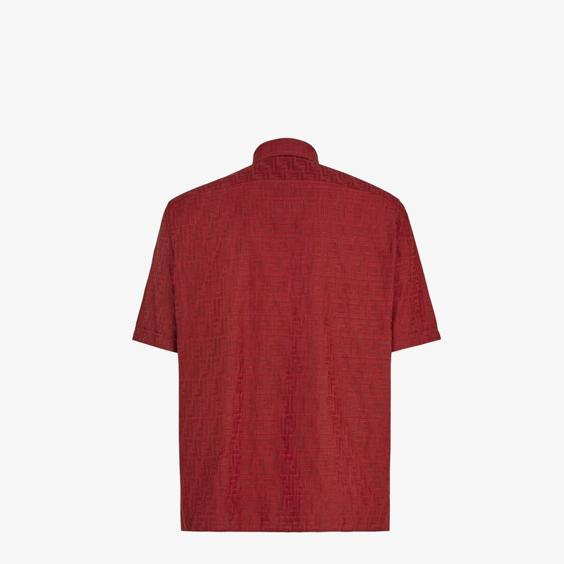 Red cotton shirt 2