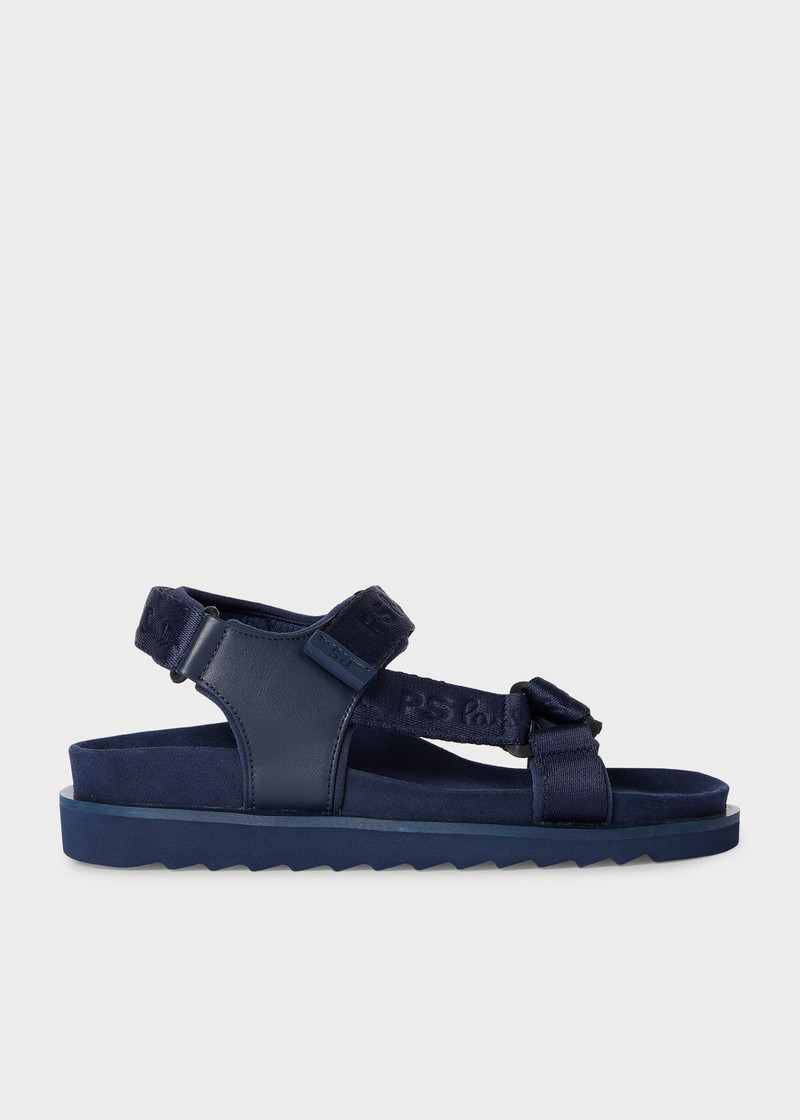 Navy 'Dorado' Tape Sandals 1