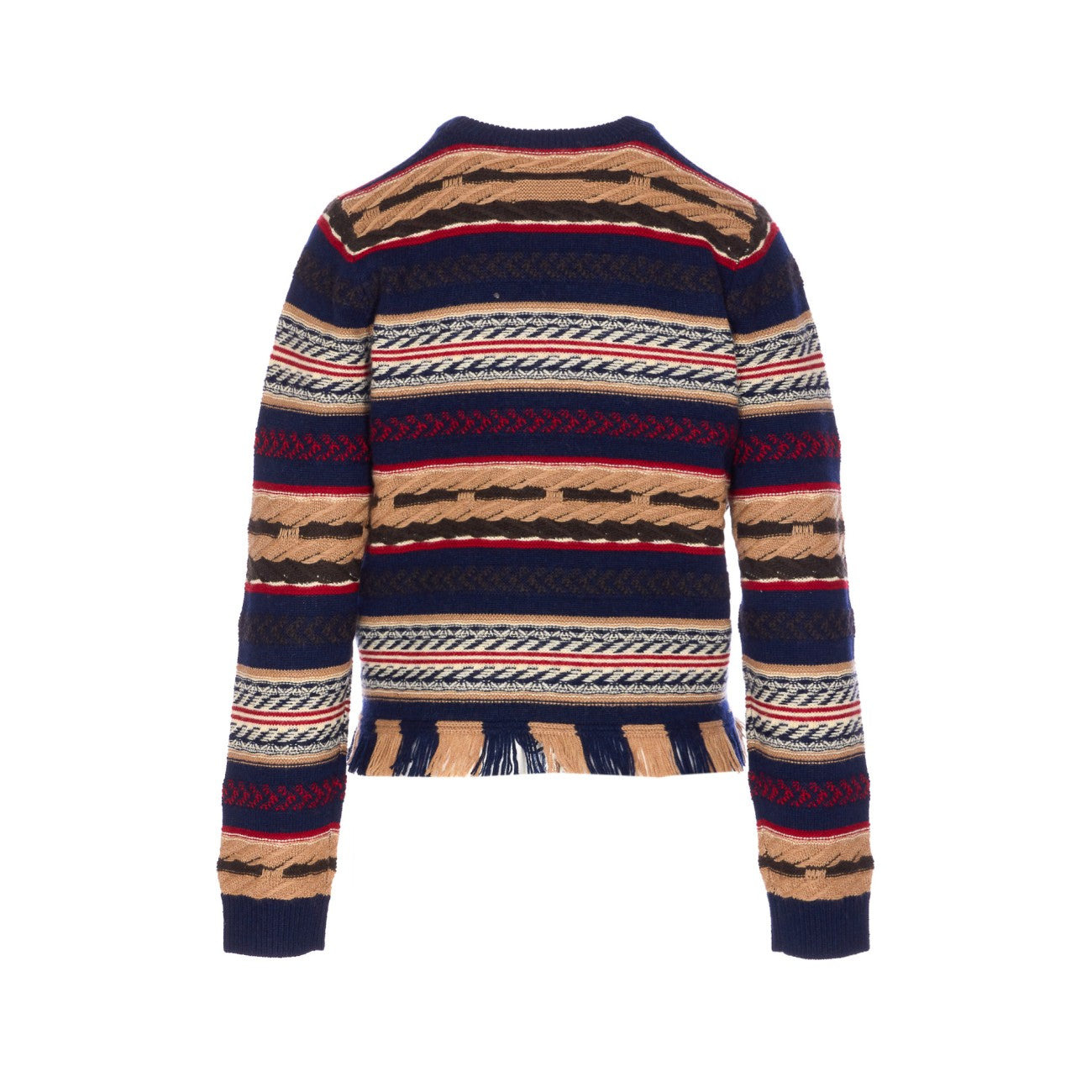 Guest In Residence Women Western Striped Sweater - 2