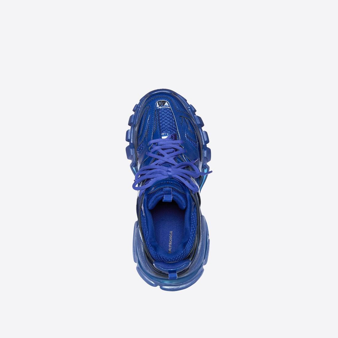 Men's Track Sneaker Metallic in Blue - 4