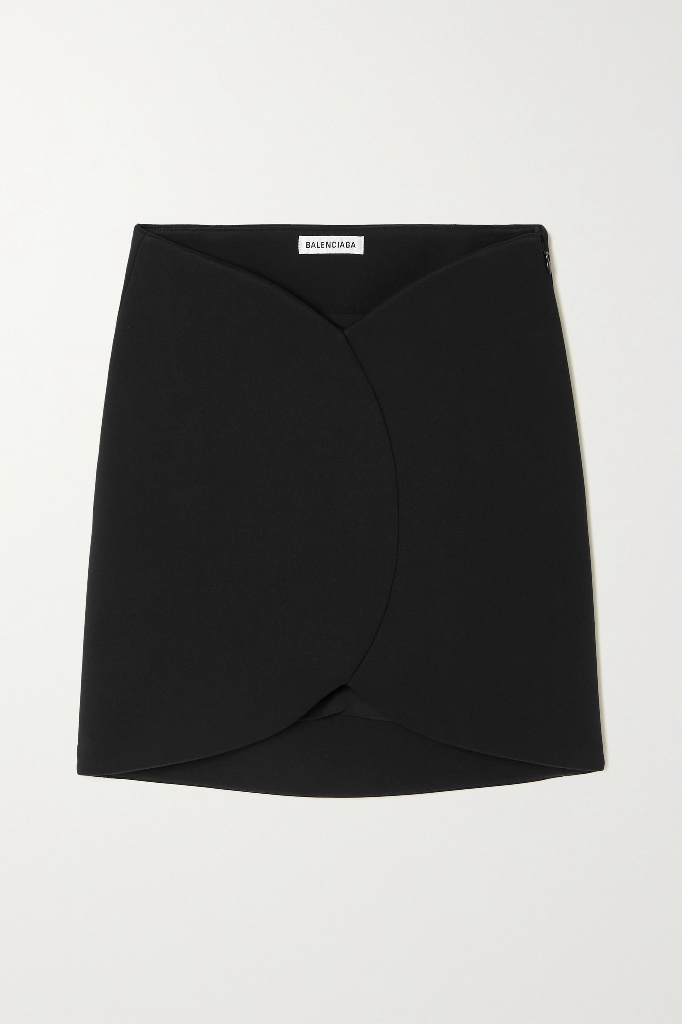 Panelled stretch-ponte mini skirt - 2