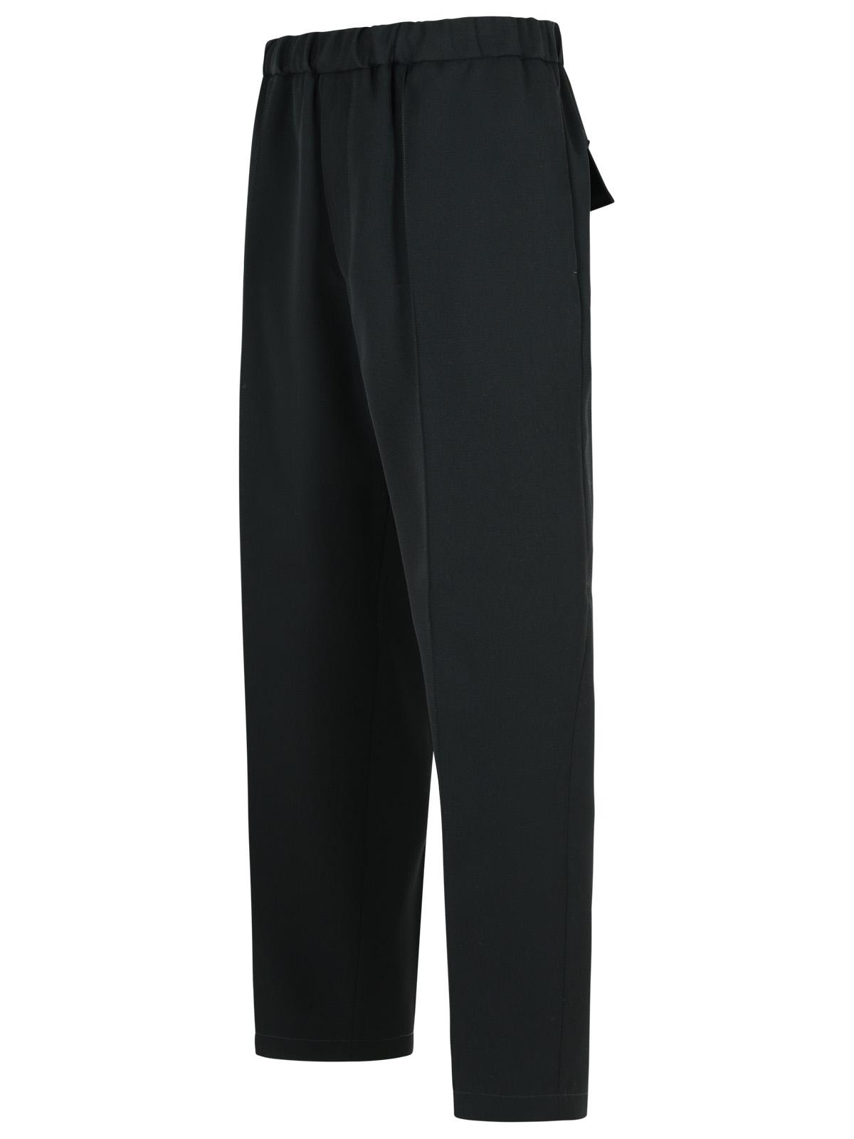 Jil Sander Black Wool Pants Men - 2