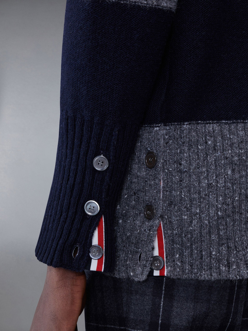 Donegal Jersey 4-Bar Oversized Crew Neck Pullover 6