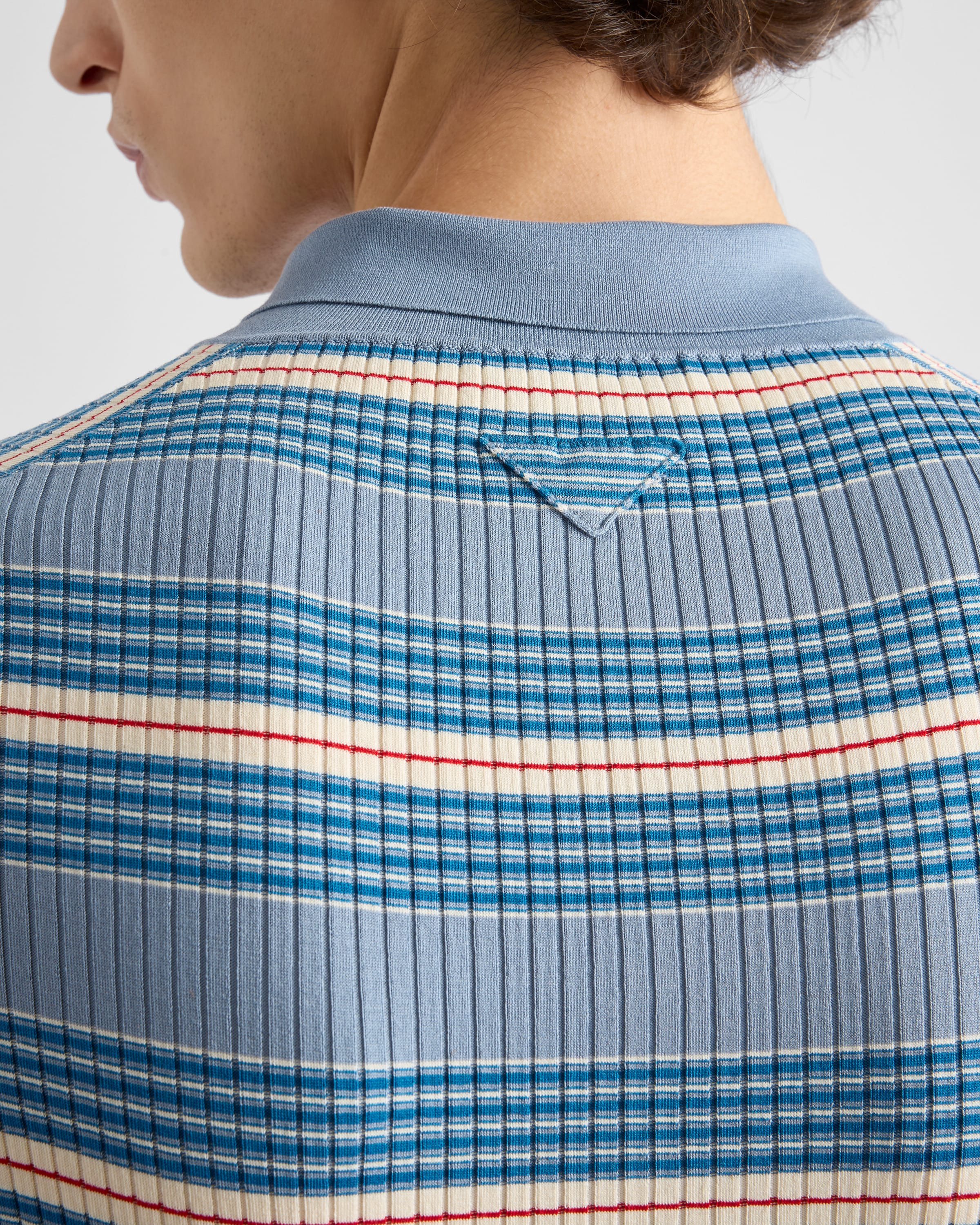 Striped cotton polo shirt - 6