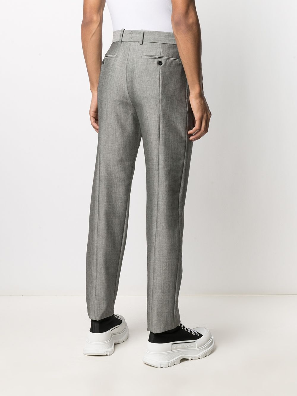 straight-leg trousers - 4