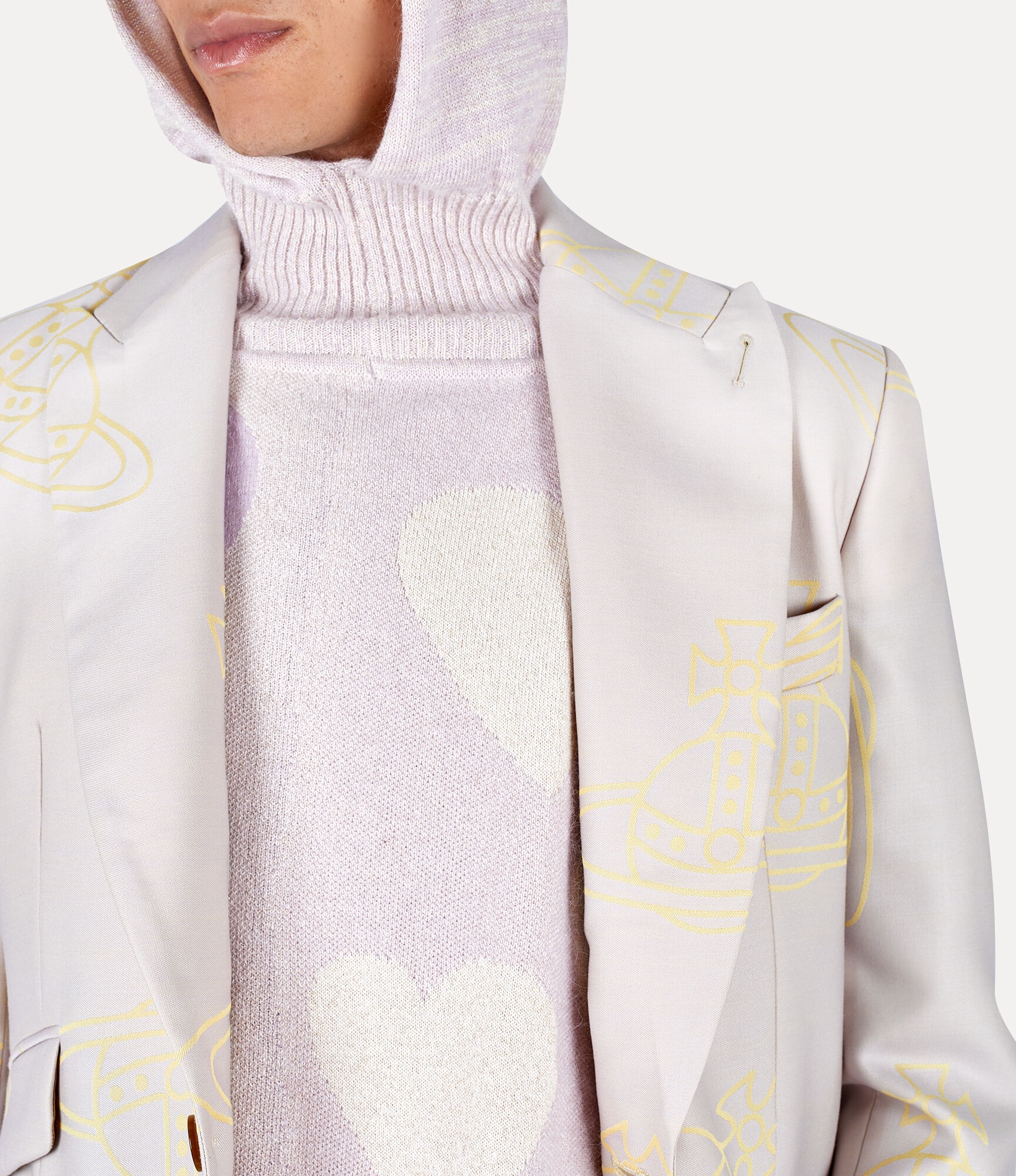ONE BUTTON JACKET - 4